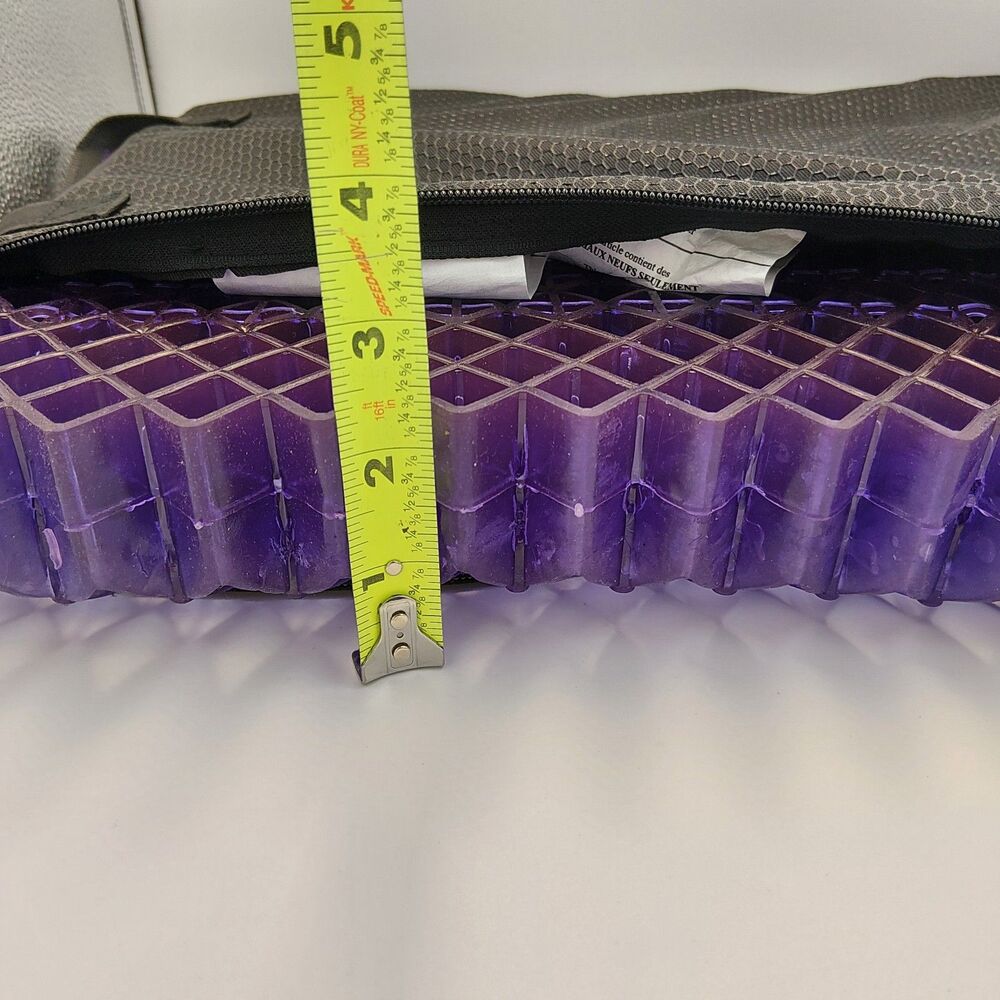 PURPLE Royal Seat Cushion with removable Cover GelFlex Grid 18"L x 16"W x 2"H